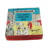 Never Used 1950's Walt Disney's Frontierland Pioneer Scout Outfit #401 with Box