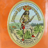 Early 1900's Empty Indian Rifle Gunpowder Tin (E.I. DuPont)