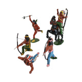 Pre-War Timpco Wild West Set (6-Indian Figures) With Box