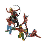 Pre-War Timpco Wild West Set (6-Indian Figures) With Box
