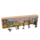 Pre-War Timpco Wild West Set (6-Indian Figures) With Box