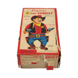 Early 1960's Cragstan's Two Gun Sheriff Remote Control Toy With Box (Not Working)