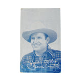 1950's Gene Autry Horseshoe Nail Ring on Original Retailers Card Stock