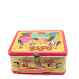 A 1980 Aladdin Popeye Metal Lunch Box and a 1961 Popeye Bell Ringer Toy