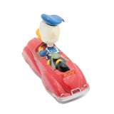 1940’s Sun Rubber Donald Duck and Pluto Car (Exceptional Condition)