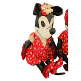 1930’s / Early 1940’s Vintage Mickey & Minnie Mouse Cloth Dolls