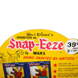 1961 Mint Condition Marx Walt Disney Snap-Eeze Character Store Display