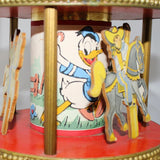 Rare 1950’s Donald Duck Musical Merry-Go-Round Countertop Store Display