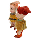 Two 1939 Walt Disney Dwarfs From Snow White Manufactured Knickerbocker Toy Co.