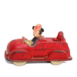 1930’s Sun Rubber Mickey Mouse & Donald Duck Fire Truck