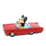 1960’s Linemar Tin Litho Mickey Mouse Go-Mobile Friction Drive Convertible Car