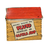 1940's Walt Disney's Pluto Soap With Dog House Box