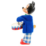 1980's German Carl Toys Wind-Up Mickey Mouse Drummer