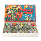 1930's British-Made Mazda Mickey Mouse Christmas Lights With Box