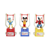 3 - 1977 Gabriel Disney Trapeze Characters - Mickey Mouse, Donald Duck & Goofy