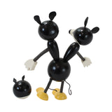 Wooden Quimby "The Two Headed Wooden Mouse With Cat Head" & Box