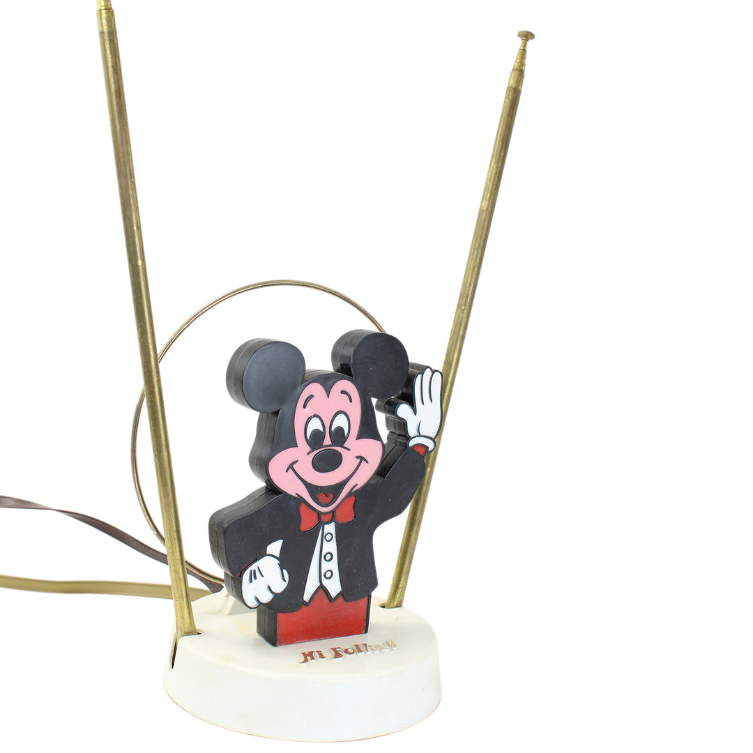 JFD Electronics Early 1960's Mickey Mouse Rabbit Ears TV Antenna With