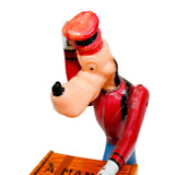 Rare 1940's/1950's French Made Wind-up Tin Litho Goofy Trimardeur (Dock Worker)