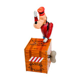 Rare 1940's/1950's French Made Wind-up Tin Litho Goofy Trimardeur (Dock Worker)