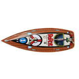 Popeye Tin Litho Wind-Up Speed Boat