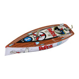 Popeye Tin Litho Wind-Up Speed Boat