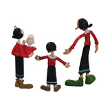 7 Vintage Olive Oyl Figures & A Swee'Pea Doll with Stand