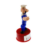 Vintage Kohner Bros. Popeye Plastic Push Button Puppet Toy