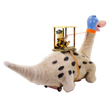 1962 Fred Flintstone Riding Dino - Battery Operated Toy (Not Working)