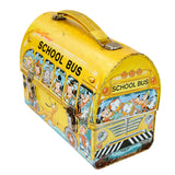 Walt Disney Metal School Bus Lunch Box