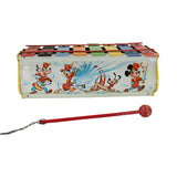 1950's Walt Disney Xylophone Manufactured By Tudor Metal & Box (Model No. 135)