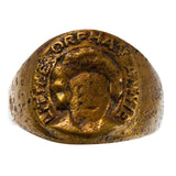 1937 Radio Orphan Annie Two Initial Ring & 1930's Radio Orphan Annie Signet Ring