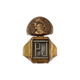 1937 Radio Orphan Annie Two Initial Ring & 1930's Radio Orphan Annie Signet Ring