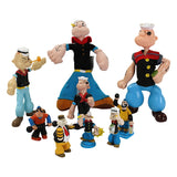 9 - Popeye Related Figurines & Doll Collection