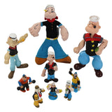 9 - Popeye Related Figurines & Doll Collection