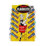 Early 1960's Bantamlite Inc. Store Display Card with 12 Popeye Flashlites & Bosun's Whistles