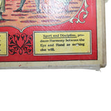 Late 1800’s Great Family Amusement Rubber Tipped Dart Games Sales Display