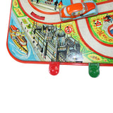 Polimetal Kozlekedesi Jaytek Tin Litho Traffic Game with Wind-Up Tins and Cars