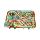 Polimetal Kozlekedesi Jaytek Tin Litho Traffic Game with Wind-Up Tins and Cars