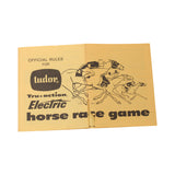 1959 Tudor Tru Action Electric Horse Race Game With Box