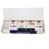 Carton With Four Unopened Cigarette Packs Given to President Carter in South Korea