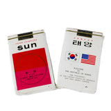 Carton With Four Unopened Cigarette Packs Given to President Carter in South Korea