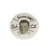 Vintage 1925 Babe Ruth New York Yankees Sultan Of Swat Pin & 1935 Babe Ruth Celluloid Baseball Scorer