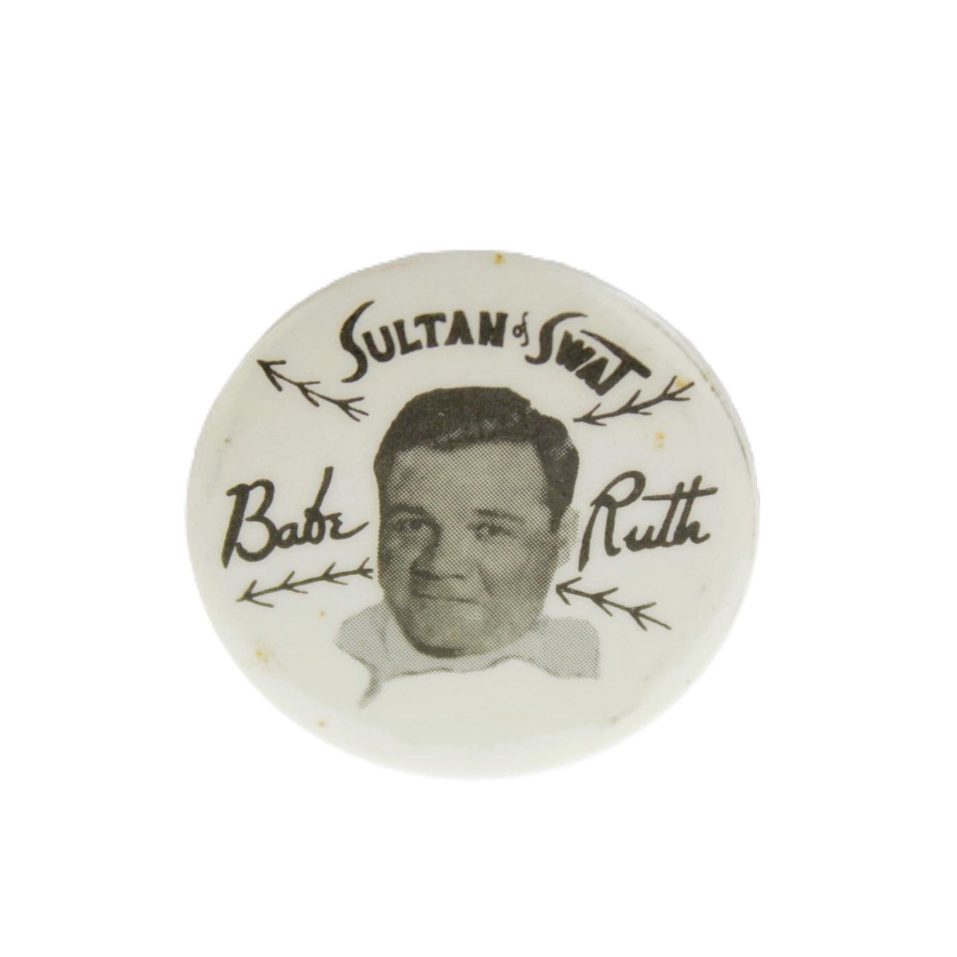 Babe Ruth Member Ruth Pin Vintage 1925 Babe Ruth New York Yankees Sultan Of Swat Pin & 1935 Babe