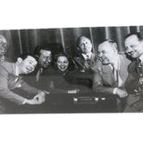 Early 1940’s Jack Benny Radio Show Cast Photograph With Separate Cast Autographs From Jack Benny, Mary Livingstone, Mel Blanc, Eddie “Rochester” Anderson, Dennis Day and The Printed Name Of Phil Harris