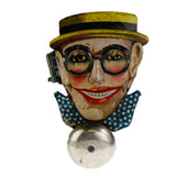 1920’s Harold Lloyd Tin Litho Lever Push Bell Ringer