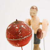 1936 Max Schmeling Bakelite Boxer Wind-Up Toy with Tin Punching Bag