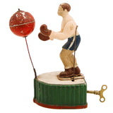 1936 Max Schmeling Bakelite Boxer Wind-Up Toy with Tin Punching Bag