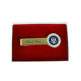 Richard Nixon Presidential Tie Clasp in Engraved Box (NIB)