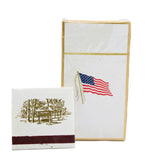 Unopened Pack of Air Force One Cigarettes and Book Of Matches (Nixon Era)