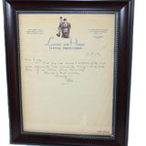 Rare 2/7/1950 Stan Laurel Signed Letter on Laurel and Hardy Feature Productions Stationary